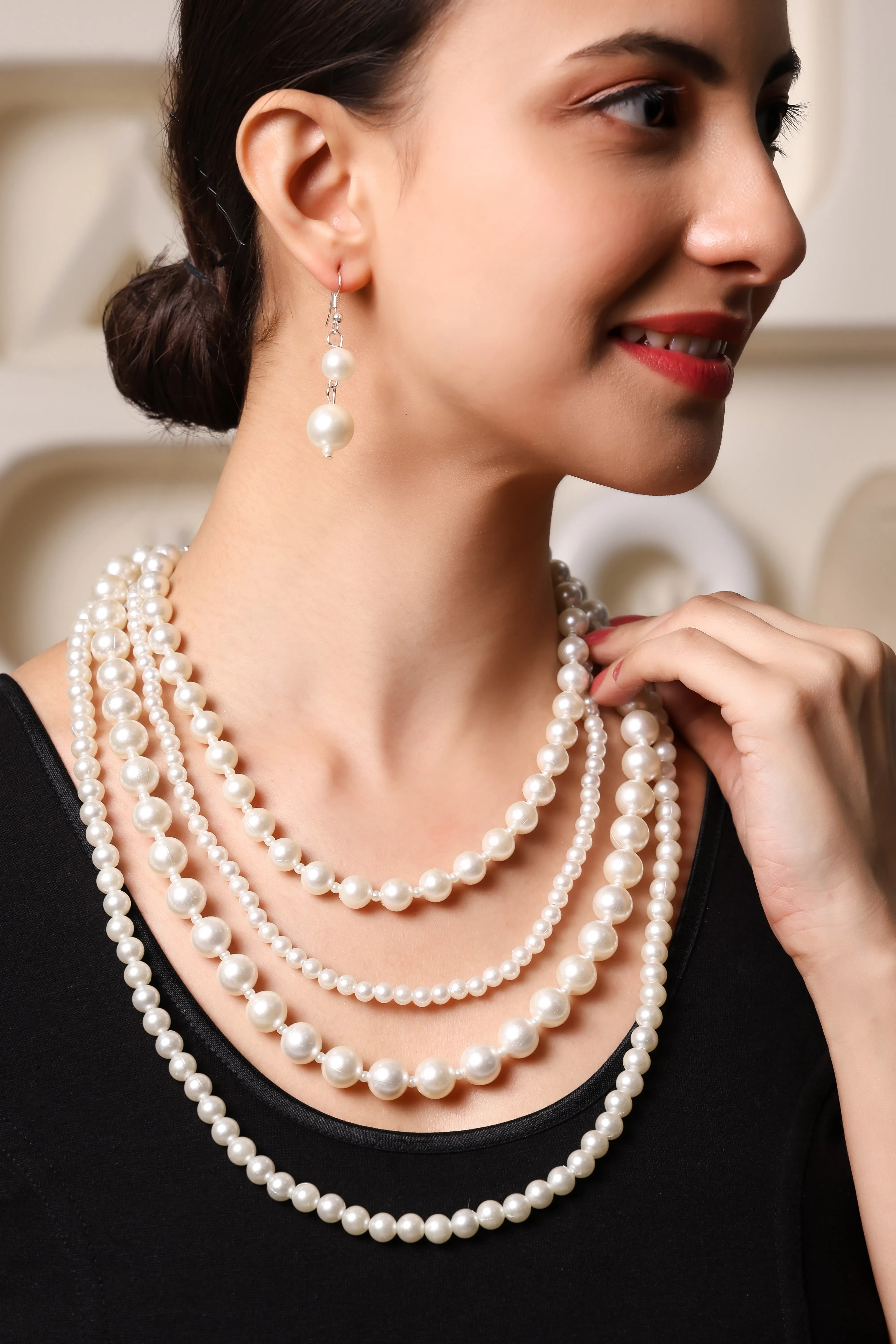 Pearl Choker Set: Timeless Beauty, Indian Grace.