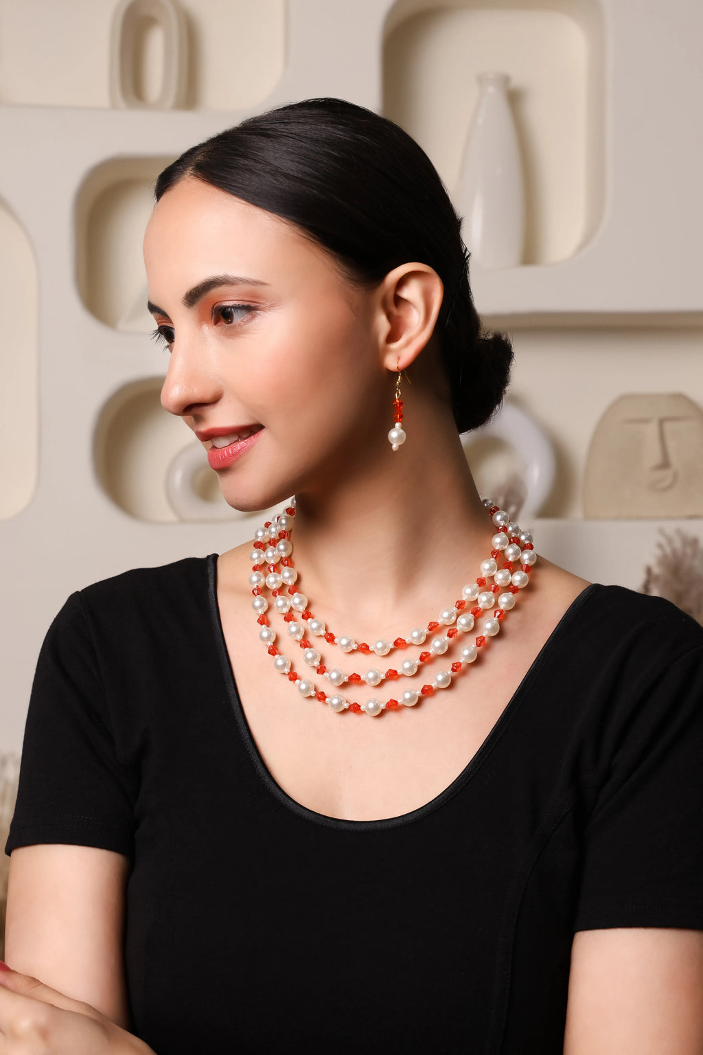 Pearls of Radiance Choker Set