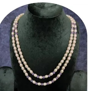 Radiant Grace Dual-Layer Pearl Necklace